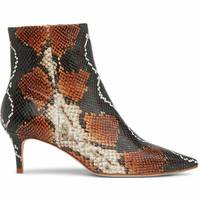 BrandAlley Women's Snake Print Ankle Boots