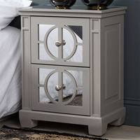Furniture In Fashion Grey Bedside Tables