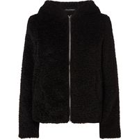 black teddy coat miss selfridge