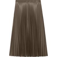 Proenza Schouler Women's Leather Pleated Skirts
