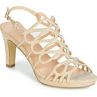 Menbur Gold Sandals for Women
