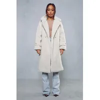 Secret Sales Women's Cream Teddy Coats