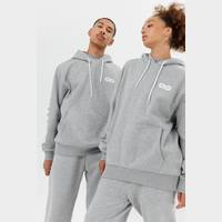 Hype Women's Grey Oversized Hoodies
