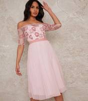 New Look Women's Pink Lace Dresses