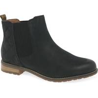 Barbour Women's Black Chelsea Boots