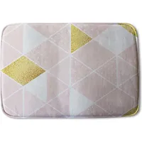 Andrew Lee Pink Bath Mats