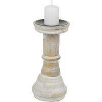 August Grove Wooden Candle Holders