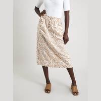 Tu Clothing Women's Brown Midi Skirts