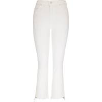 Mother Women's White High Waisted Jeans