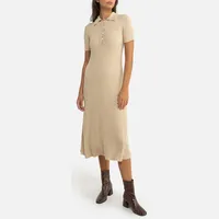 Samsoe & Samsoe Womens Midi Dresses With Sleeves