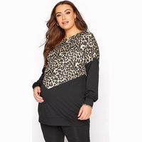 Yours Clothing Women's Leopard Print Clothes