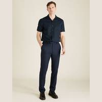 Marks & Spencer Men's Navy Blue Suit Trousers