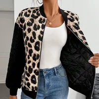 SHEIN Women's Quilted Bomber Jackets