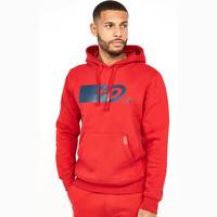 Duck and Cover Men's Red Hoodies