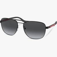 Prada Men's Oval Sunglasses