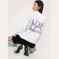 NASTY GAL Women's White Hoodies