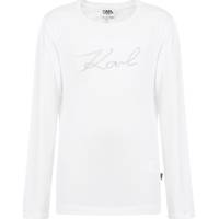 Karl Lagerfeld Logo T-shirts for Girl