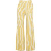 Harvey Nichols Women's Yellow Trousers
