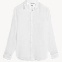 Marks & Spencer Men's White Linen Shirts