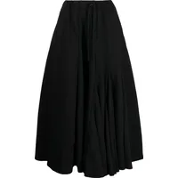 Yohji Yamamoto Women's Black Pleated Skirts