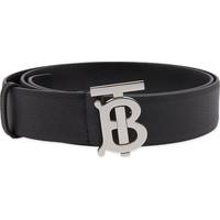 Shop Burberry Men's Black Belts | DealDoodle