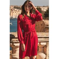 Secret Sales Women's Red Shirt Dresses