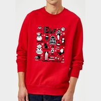 Cat christmas knit sweater