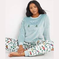 Simply Be Pretty Secrets Women's Fleece Pyjamas