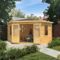 Direct GB Home and Garden Corner Log Cabins
