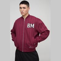 NASTY GAL Men's Red Bomber Jackets