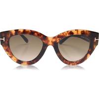 Tom Ford Women's Black Cat Eye Sunglasses