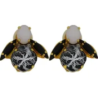 Vickisarge Women's Bee Earrings