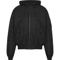 MARCELO BURLON Men's Black Bomber Jackets