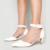 New Look Women's White Kitten Heels