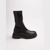 Secret Sales Women's Black Sock Boots