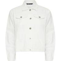 Yours Women's White Denim Jackets