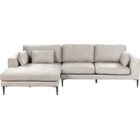 B&Q Beliani Velvet Corner Sofas