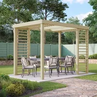 B&Q Rutland County Garden Furniture Pergolas