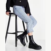 ASOS DESIGN Women's Black Chelsea Boots