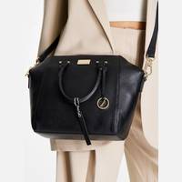 ASOS Women's Black Leather Tote Bags