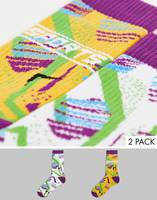 ASOS DESIGN Men's Graphic Socks