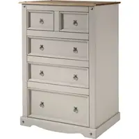 Mercers Furniture Grey Chest Of Drawers