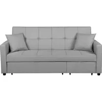 B&Q Beliani Fabric Sofa Beds