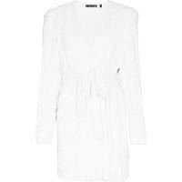 ROTATE Birger Christensen Women's White Sequin Dresses
