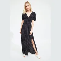 miss selfridge polka dot maxi dress