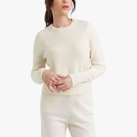 John Lewis Women's White Cropped Jumpers