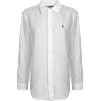 Polo Ralph Lauren Women's White Linen Shirts