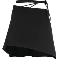 The Attico Women's Black Mini Skirts