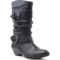 black knee high boots shoe zone