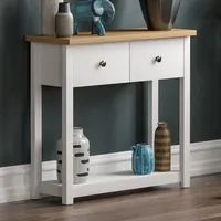 Wilko White Console Tables